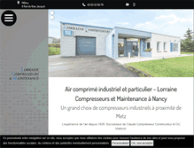 Tablet Screenshot of lcm-nancy.com